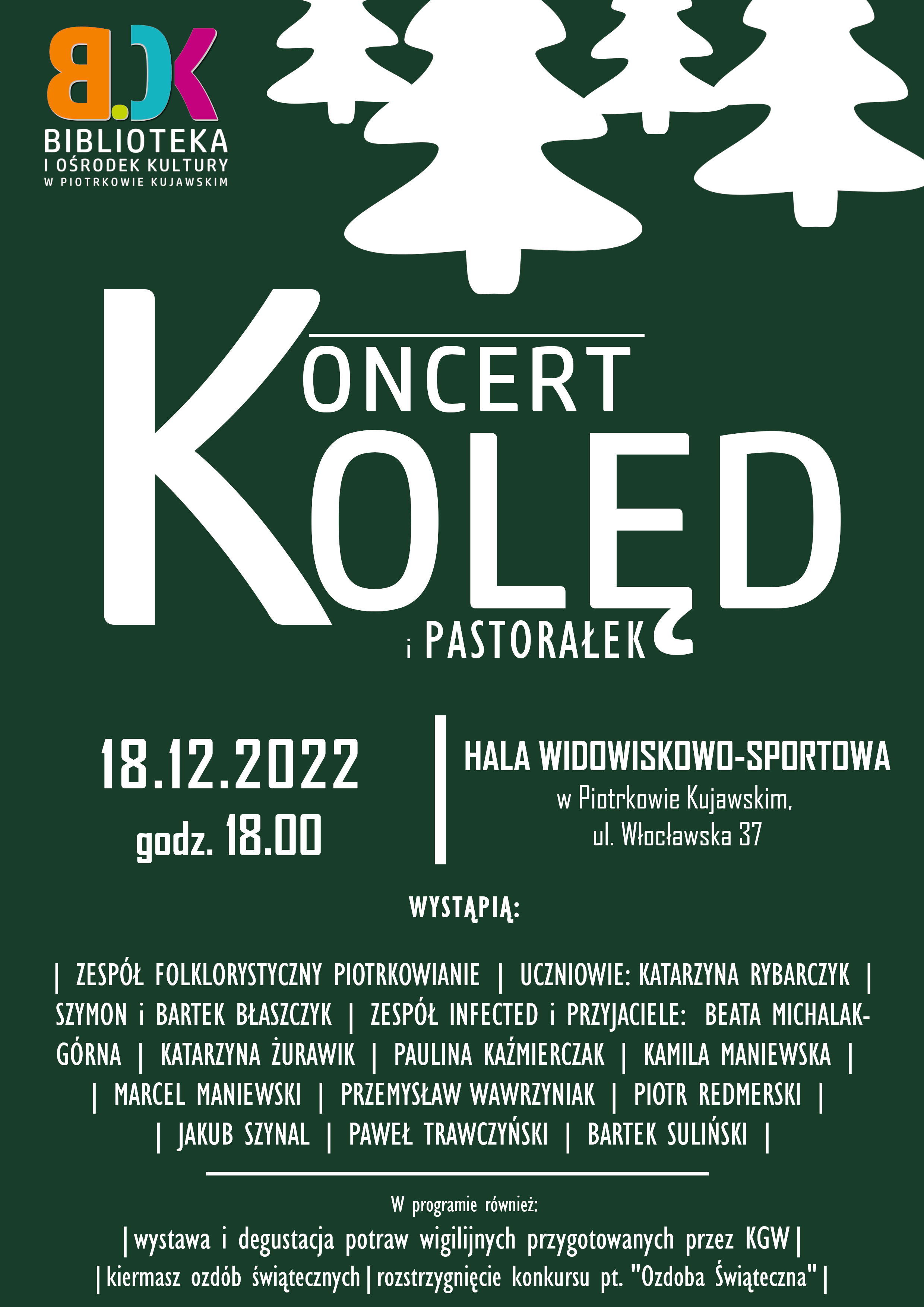 Koncert Kolęd i Pastorałek